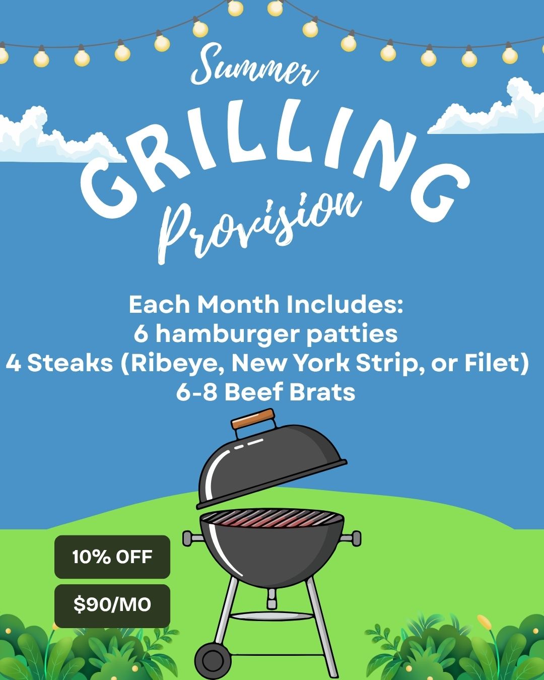 Summer Grilling Provision