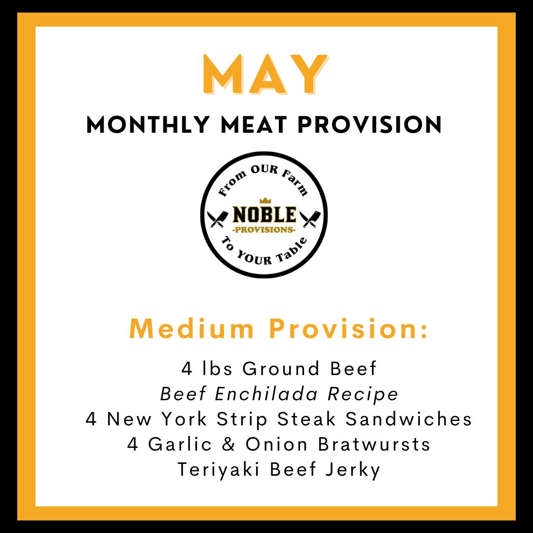 May Medium Monthly Meat Provision (MMP)