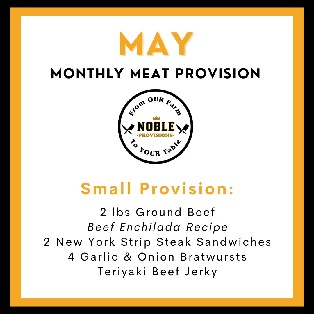 May Small Monthly Meat Provision (MMP)