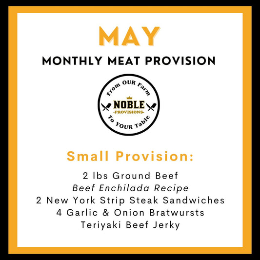 May Small Monthly Meat Provision (MMP)