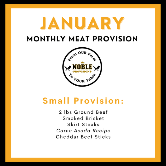 January Small Monthly Meat Provision (MMP)