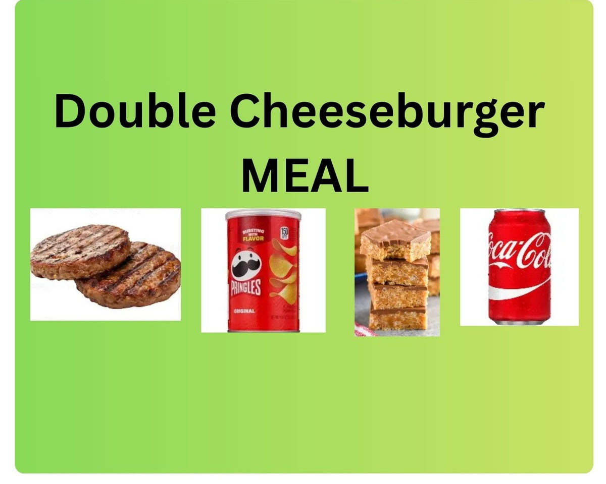 1-Double Cheeseburger MEAL