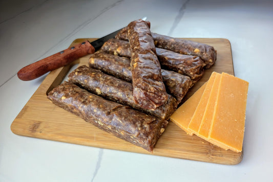 Skinless Cheddar Beef Brats